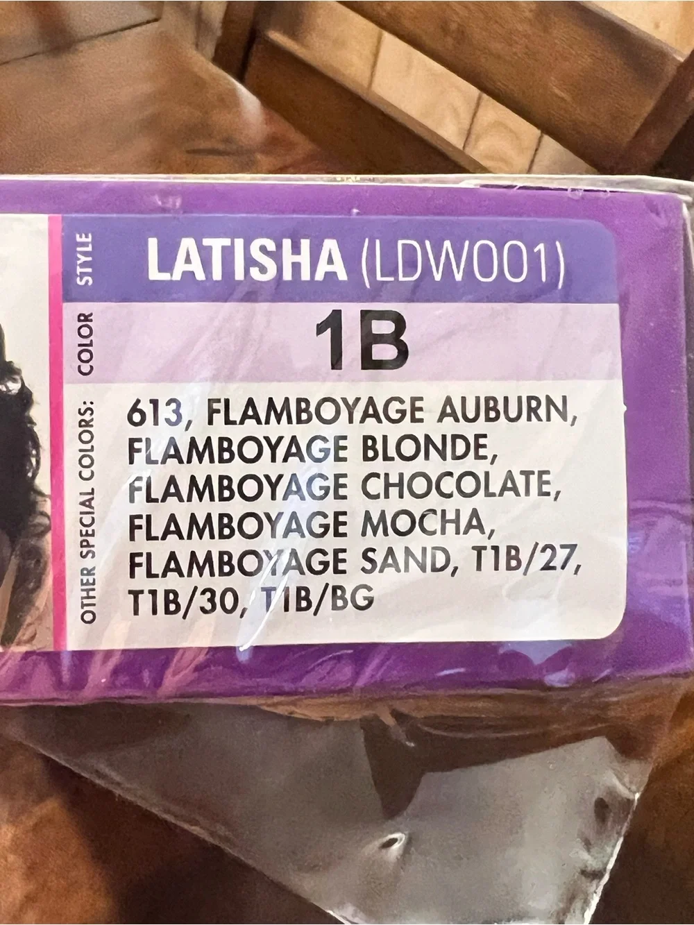 Latisha HD Lace Wig – Black